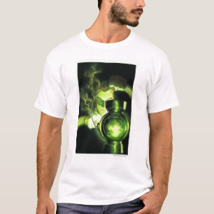 Camiseta Sostener la Linterna Verde