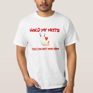 Camiseta Sostenga mis nueces