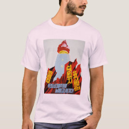 Camiseta Sosténgase rápidamente a la idea de Juche