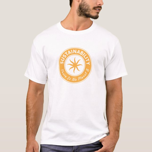 Camiseta Sostenibilidad, no hay planeta B (Anverso)