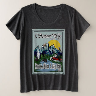 Camiseta SOTF Moose, Bison & Big Horn Plus Size