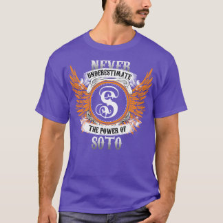 Camiseta Soto Name Shirt Nunca Subestima El Poder De S
