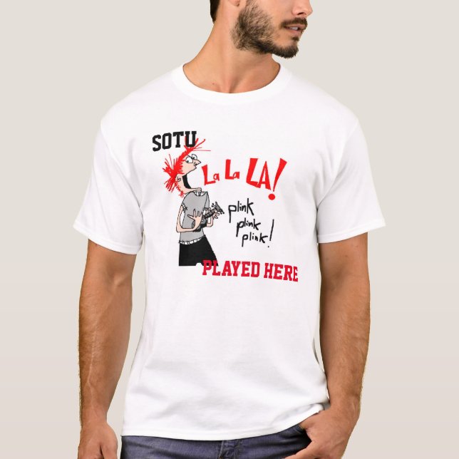 Camiseta SOTU jugado aquí (Anverso)