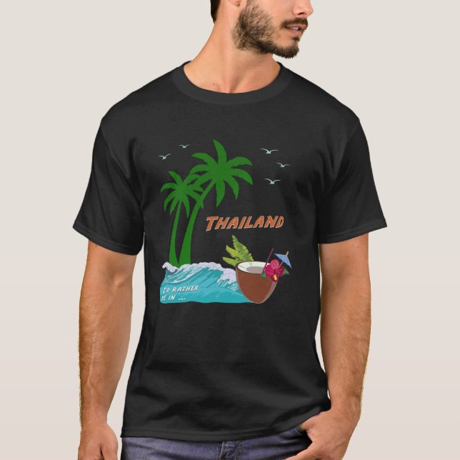 Camiseta Souble de Phuket Koh Samui Ko Phi Phi Phangan en T (Anverso)