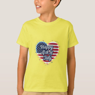 Camiseta Soul Americano: Clásico 4 de Julio de Vibes