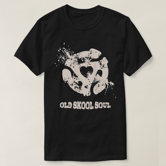 Camiseta Soul de la vieja escuela de mujeres (Diseño del anverso)