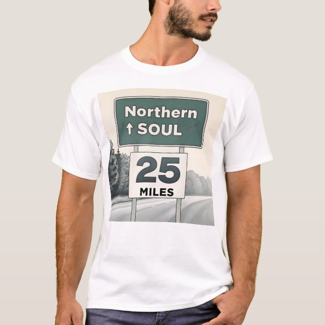 Camiseta Soul del norte 40 km de T-Shirt (Anverso)