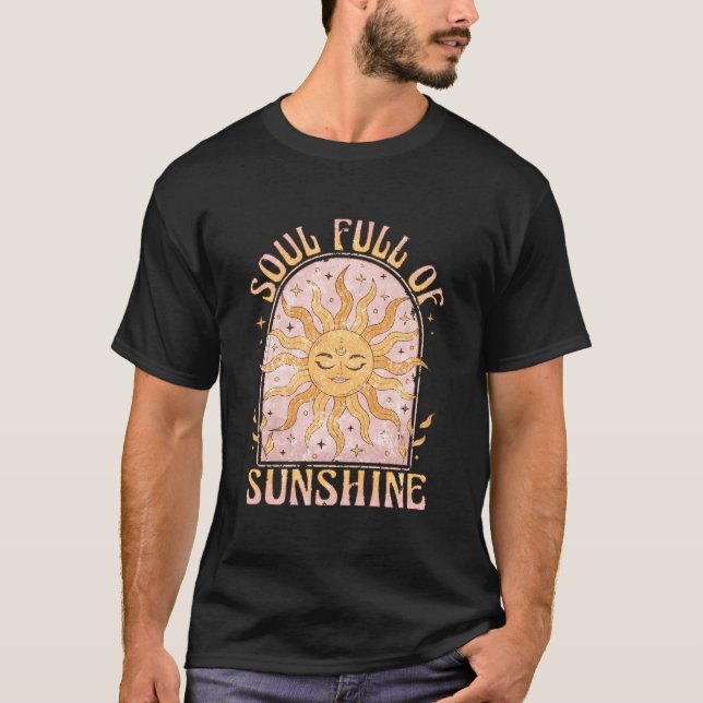Camiseta Soul Full Of Sunshine Sun And Moon Celestial Mysti (Anverso)
