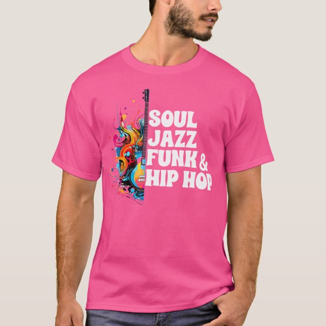 Camiseta Soul Funk Jazz Hip Hop (Anverso)