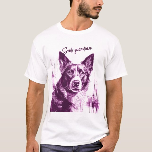 Camiseta Soul Guardian – Dog Lover T-Shirt (Anverso)