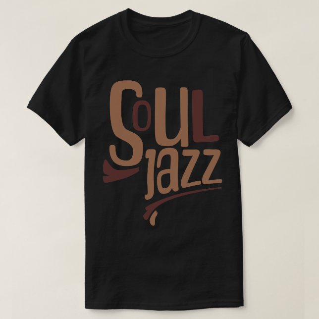 Camiseta Soul jazz (Diseño del anverso)