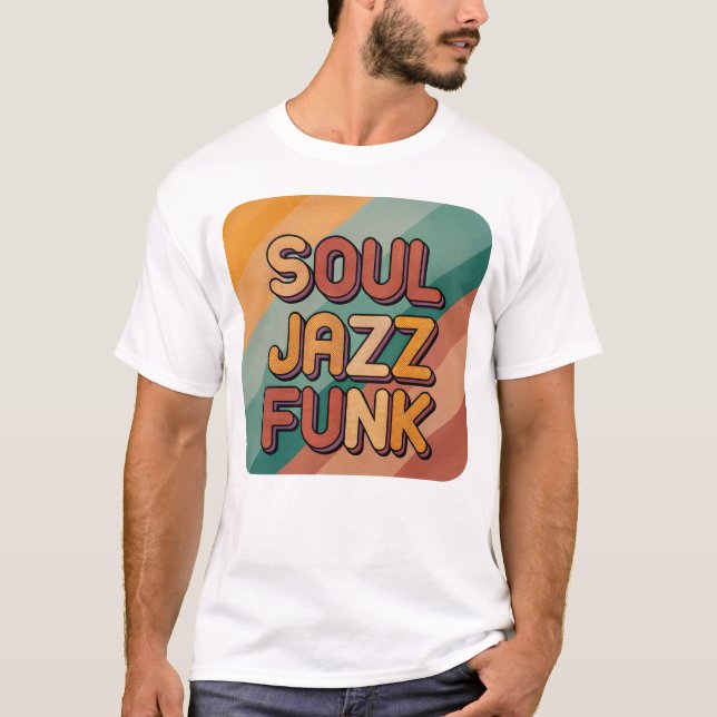 Camiseta Soul Jazz Funk 70's T-Shirt (Anverso)
