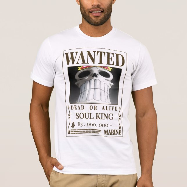 Camiseta Soul King Brook One Piece (Anverso)