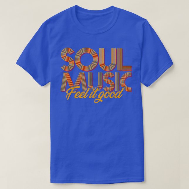 Camiseta Soul Music (Diseño del anverso)