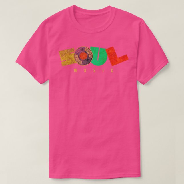 Camiseta Soul Music 8 (Diseño del anverso)