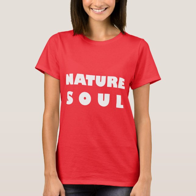 Camiseta Soul natural (Anverso)