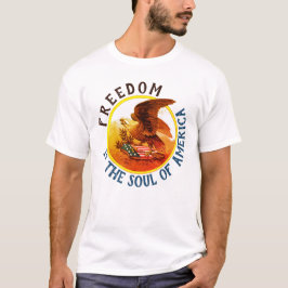 Camiseta Soul of America (luz de color)
