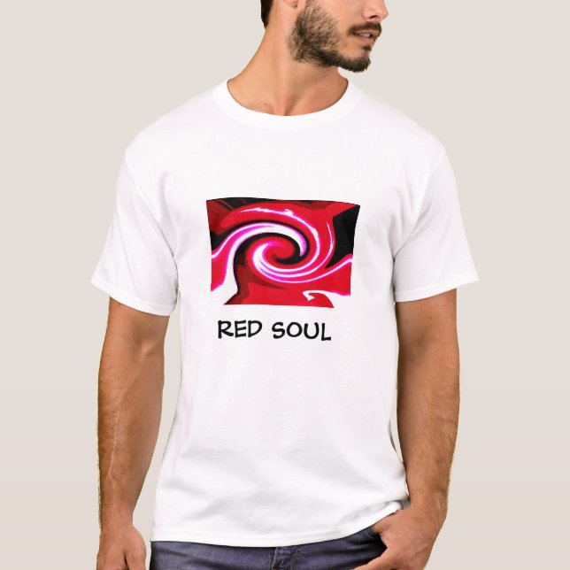 CAMISETA SOUL ROJO (Anverso)