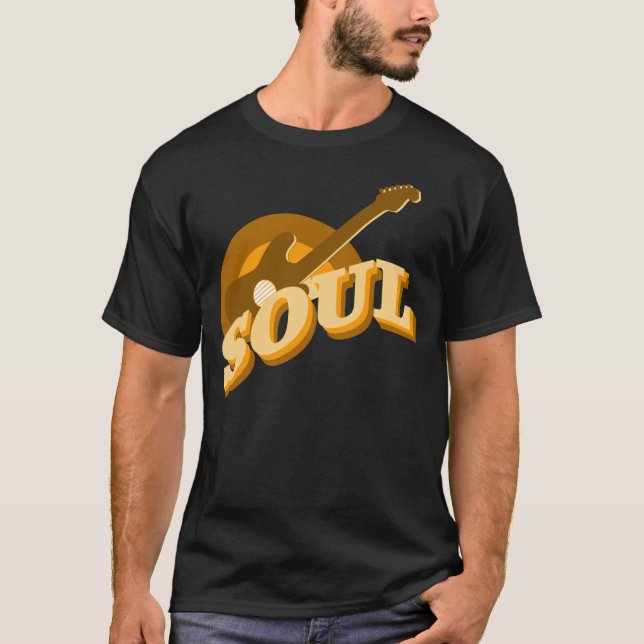 CAMISETA SOUL, TIENE ALMA, MÚSICA SOUL (Anverso)