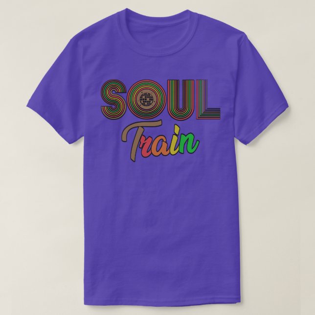 Camiseta Soul Train Retro Style (Diseño del anverso)