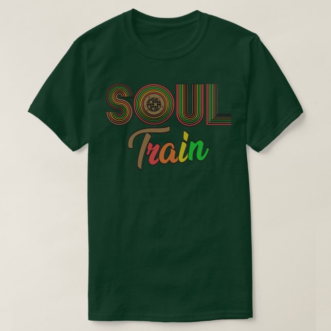 Camiseta Soul Train Retro Style (Diseño del anverso)