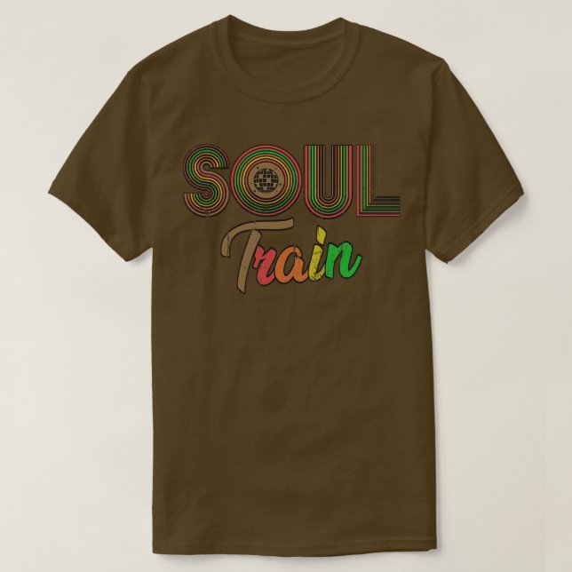 Camiseta Soul Train Vintage Retro Style (Diseño del anverso)