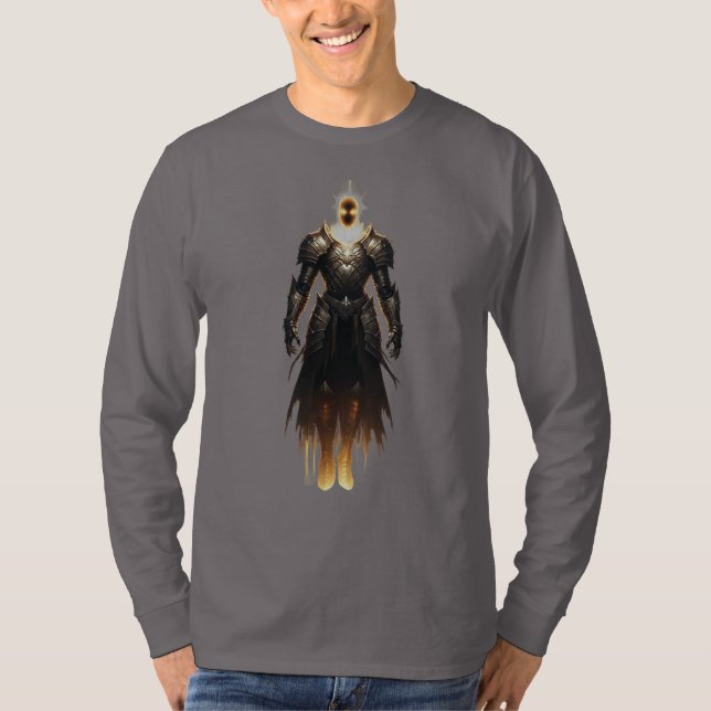 Camiseta Soulflame Knight Dark Fantasy (Anverso)