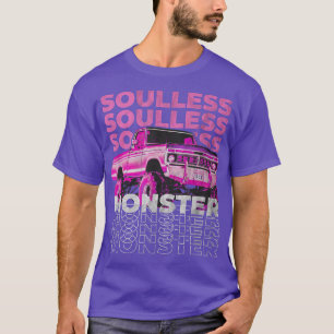 Camiseta Soulless Monster Truck Vaporwave Aesthetic
