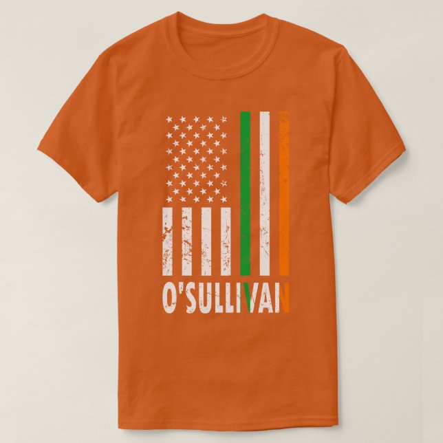 Camiseta SOullivan irlandés (Diseño del anverso)