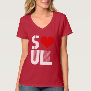 CAMISETA SOULMATE - BLANCO - .PNG DEJADO CORAZÓN