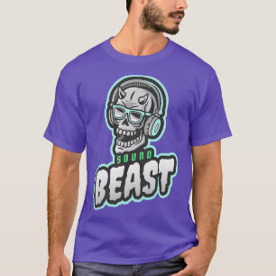 Camiseta Sound Beast Music Techno EDM Cyberpunk Rave