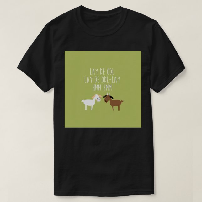 Camiseta Sound of music goat herd Throw Pillow (Diseño del anverso)