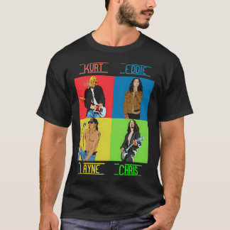 Camiseta Soundgarden Badmotorfinger Hole Banda 2 Kurt Eddie
