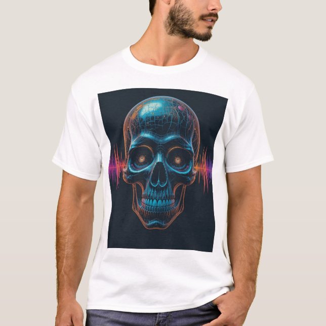 Camiseta Soundwave Skull (Anverso)