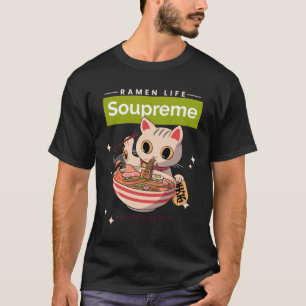 Camiseta Soupreme - Buena sopa - Fideos de Ramen para el ga