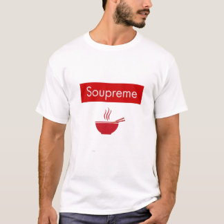 Camiseta Soupreme, camisa de amante de los fideos,