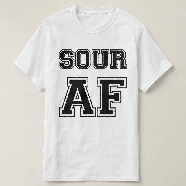 CAMISETA SOUR AF (Diseño del anverso)