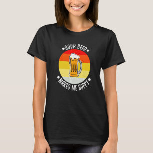 Camiseta Sour Beer me hace una cerveza de bici