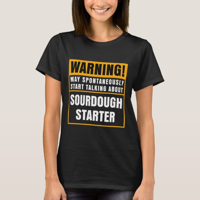 Camiseta Sour Dough Bread Lover Sourdough (Anverso)