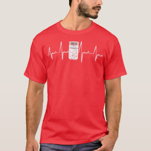 Camiseta Sourdough Heartbeat Sourdough Starter I Bread Baki