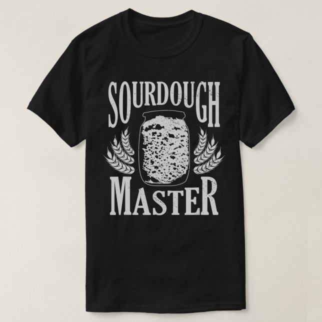 Camiseta Sourdough Master Flour Water Baking Bakaaraina B (Diseño del anverso)