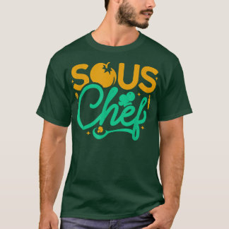 Camiseta Sous Chef Culinary Assistant Chefs Kitchen Cooking
