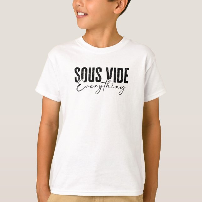 Camiseta Sous Vide Everything - italian food (Anverso)