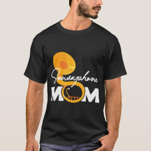 Camiseta Sousaphone Mamá Marchando Banda Instrumento Musica