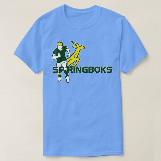 Camiseta South Africa Springboks Rugby eam  (Diseño del anverso)