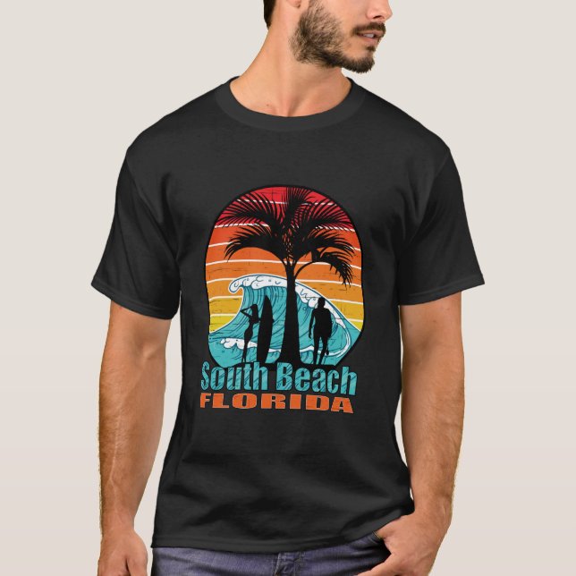 Camiseta South Beach Florida (Anverso)