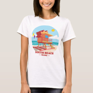 Camiseta South Beach Miami Florida