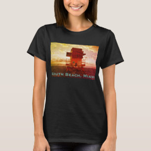 Camiseta South Beach, Miami Lifeguard Tower (Ocean Rescue)