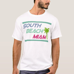 Camiseta South Beach Miami por el Personalizado estadounide