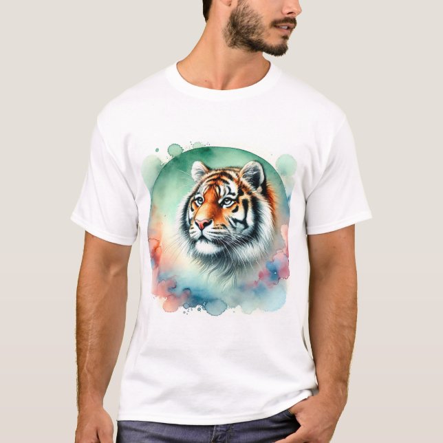 Camiseta South China Tiger 100924AREF148 - Watercolor (Anverso)